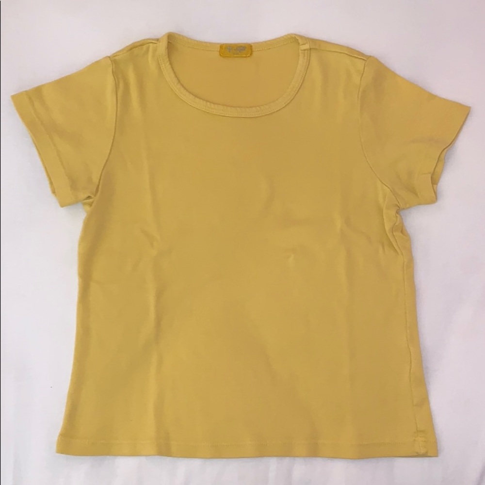 Brandy Melville Yellow Top